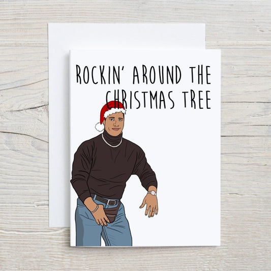 Rockin’ Around the Christmas Tree Card