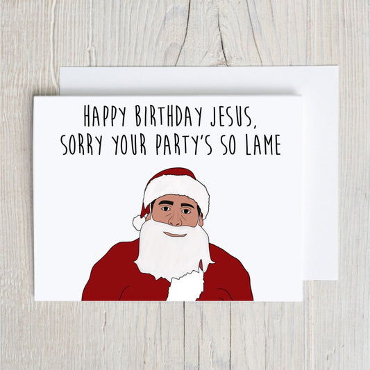 Happy birthday Jesus Card