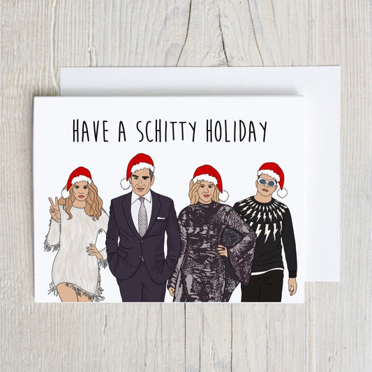 Schitty Holiday Card