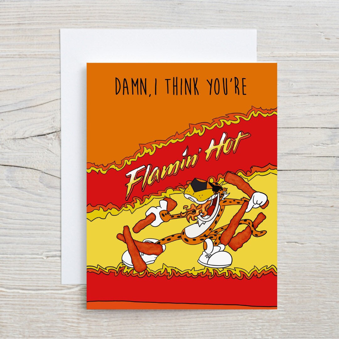 You’re Flaming Hot Card