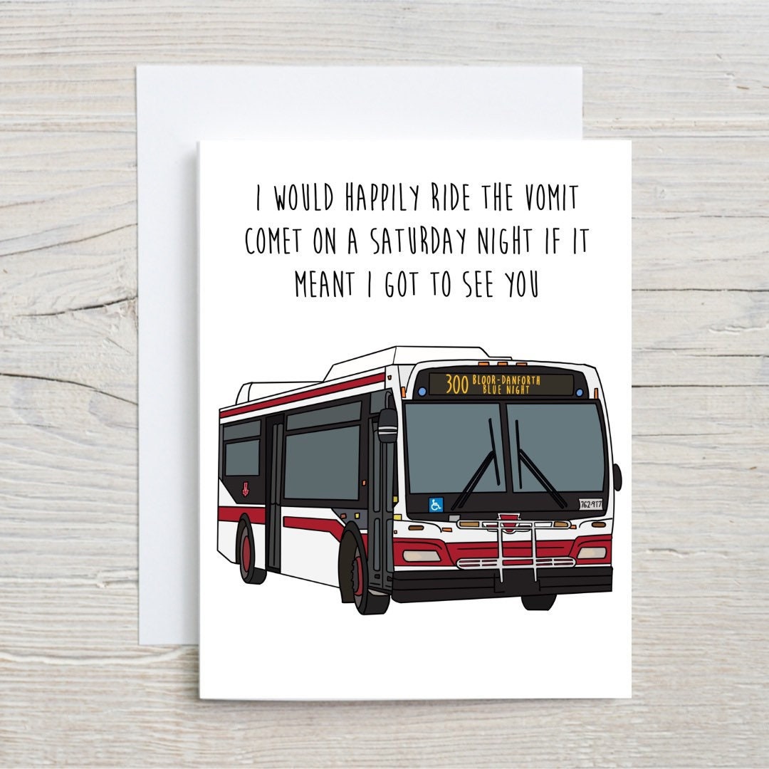 TTC Vomit Comet Card