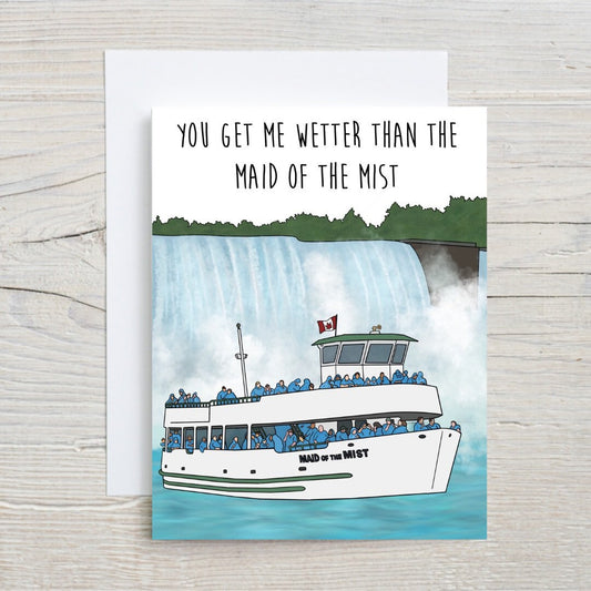 Niagara Falling for you Card