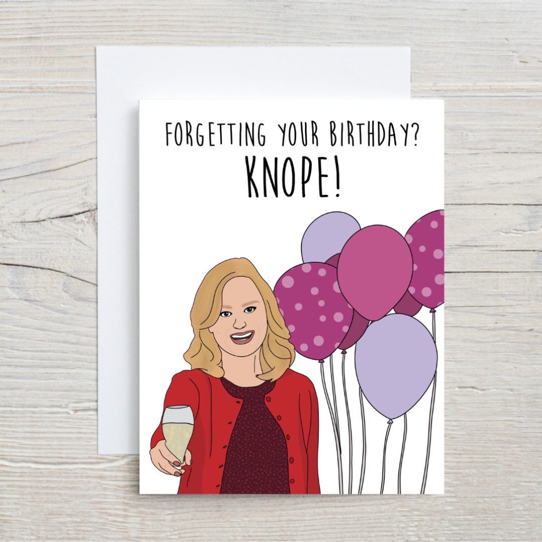 Knope! Bday Card