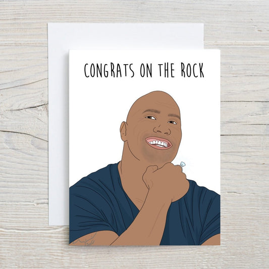 Congrats on the Rock Card