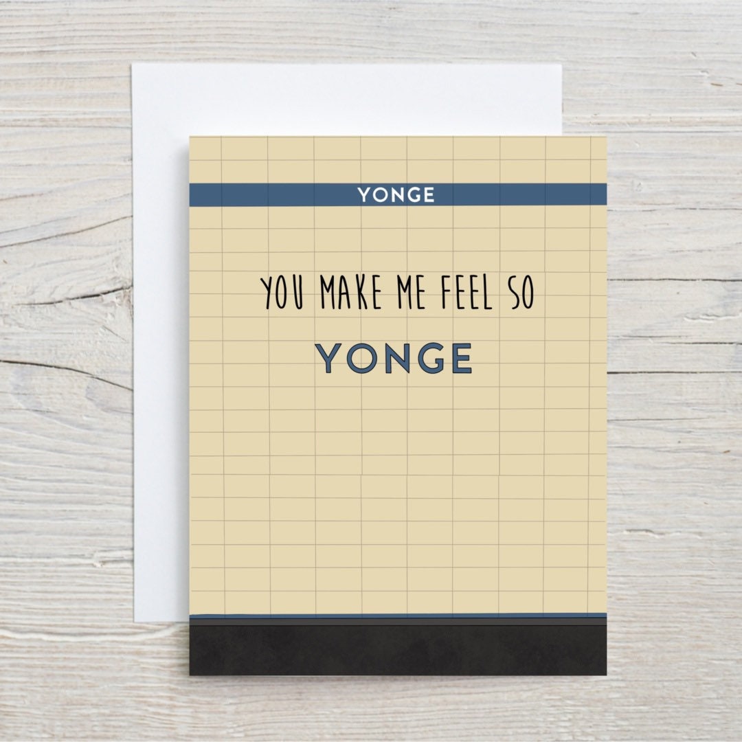 FEELING YONGE Card