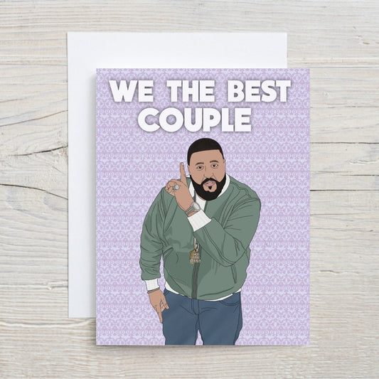 WE THE BEST couple Card