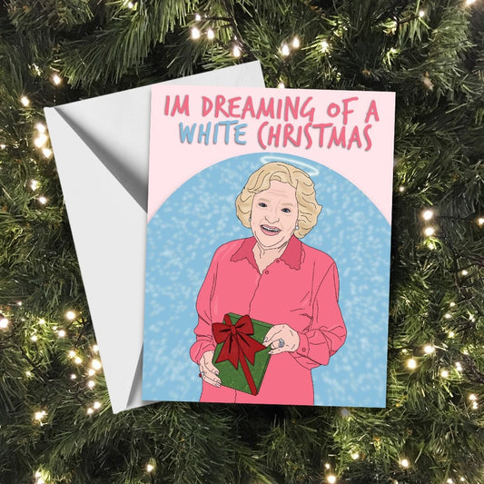 A White Christmas Card